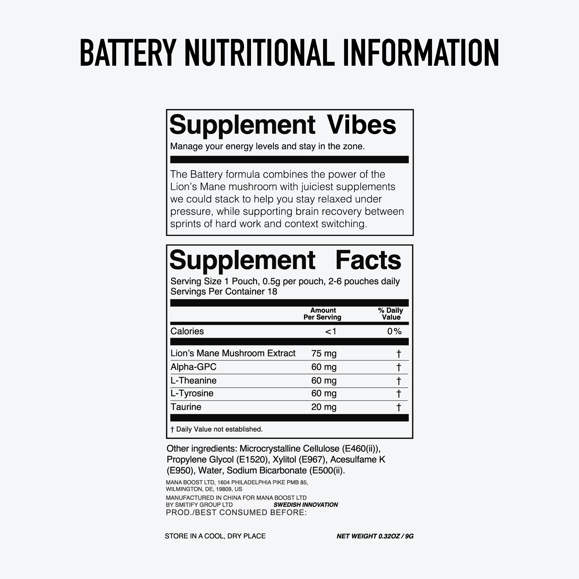 Mana Boost Pouches